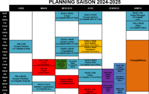 Nouveau Planning 2024-2025