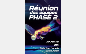 Réunion des équipes